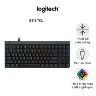 Logitech G515 TKL Low profile Wired Gaming Keyboard - LIGHTSYNC RGB, PBT Keycaps