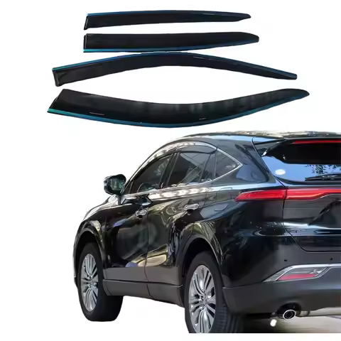 Window Visor Car Rain Shield Awning Trim Cover Side Window Deflector Door Rain Sun Shield For 2021+T