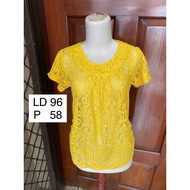 Top Yellow Knit Top