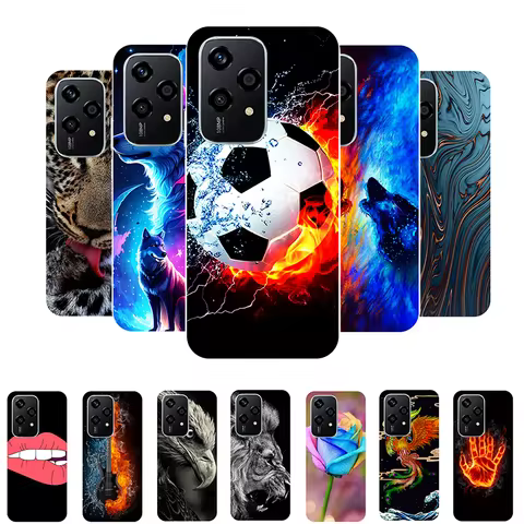 For Honor 200 Lite Case Football Soft Silicone Back Cases for Honor 200 Lite 5G 200Lite Phone Cover