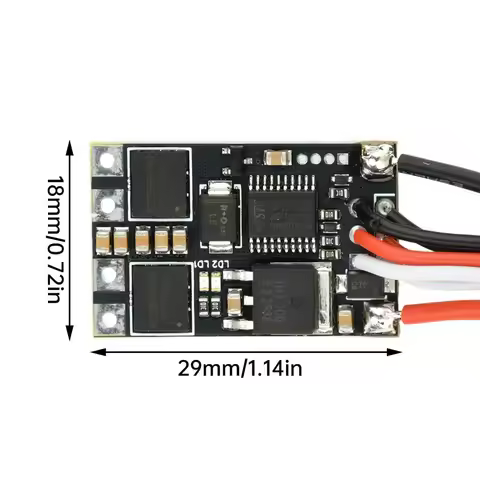 1-2S Dual-way Bidirectional Mixing ESC Brushed ESC 5A/9A Differential ESC with Overcurrent Protectio