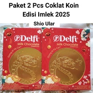 Delfi Coin Chocolate 2-Piece Chinese New Year Edition Delfi Chocolate Coin Shio/