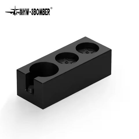 MHW-3BOMBER Portafilter Holder Fit 58mm Portafilters Vintage Coffee Distributor & Tamper Station Cof