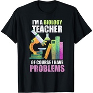 Funny Biology Teacher Microscope Biology Lab Biology T-Shirt