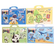 Coloring Book Set Colored Pencil Drawing Book Drawing Book Children's Drawing Book