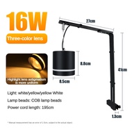 Aquarium Lighting Chandelier RGB light source Color Changing Grass Tank (Including bracket)Cylindric