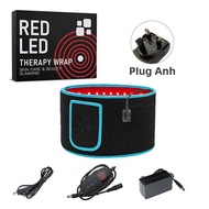 Máy Trị Liệu Ánh Sáng LED Đỏ & Hồng Ngoại 850nm 660nm Đai Giảm Béo Toàn Thân Đệm Nhiệt Eo Giảm Đau Q
