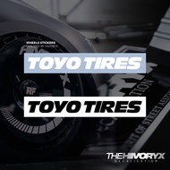 Toyo Tires Car Stickers Toyo Tires Cutting Stickers