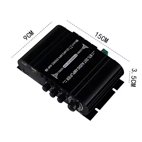 2.1-Channel Portable Hi-Fi Sound Amplifier ST-839 25W*2+40W BT 5.0 Stereo Power Amplifier Car Home T