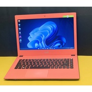 Acer slim pink laptop gen 5 like new with SSD win 11 Pro microsoft office siap i3