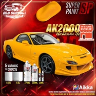 AIKKA AK200061 Habanero Yellow | Old School Series | Automotive 2K Car Paint Motor Aerosol Spray Cat