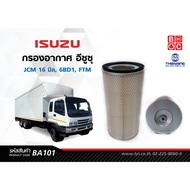 BlackClubs Air Filter Isuzu JCM 16 Mm 6BD1 FTM Code BA101