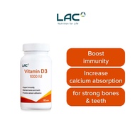 LAC Vitamin D3 1000 IU 180SG (Consume within October 2028)