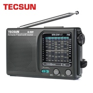 TECSUN R-909 AM/FM/SW Radio 1-7 9 Band World Band penerima Radio mudah alih Portable Mini FM Radio M