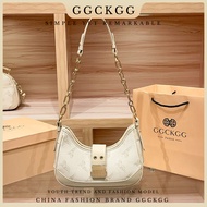 【GGCKGG】Branded Premium Printed Shoulder Underarm Bag Women Luxury Leather Beg Tangan Wanita Travel 