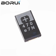 5-10-20PCS 2R5TPE470M9 470UF 2.5V 470 6.3V SMD Tantalum Capacitors Polymer POSCAP Type D ultra-thin 