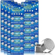avmzvo AG3 button cell batteries LR41 alkaline batteries, pack of 60, 1.5 V, mercury-free, 392/192/L