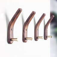 Brass Hook Creative Entryway Wall-Mounted Wall Hook Nordic Style Coat Hook Clothes Wall Hook Solid W