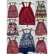 Kids Dress Borneo Motif