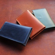 【VULCAN 真皮名片夾 卡片夾】 義大利BUTTERO牛革 可製作無扣