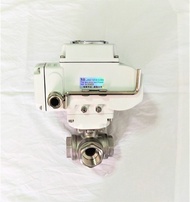 3 WAY MOTORIZED VALVE 1 INCH , DN25, TYPE L / COVNA GERMANY / 220VOLT