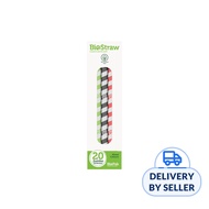 BioPak Compostable Paper Drinking Straws 10x197mm - Jumbo