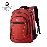 MERAH Polo Trands Expandable Casual 36L 72511 - Laptop Bag Backpack - Red