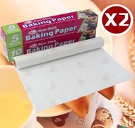 【熱賣商品】家用烘焙吸油紙 耐高溫烤盤紙油紙(5m)*2件 (包裝隨機)  【微波爐紙·焗爐紙·烤肉專用】