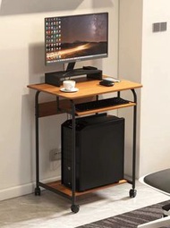 迷你電腦枱-小型桌可移動家用書桌臥室學生寫字學習桌現代簡約辦公桌(T5686)