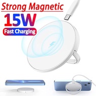 Strong Magnetic Wireless Charger Pad for iPhone 12 13 14 Pro Max Mini Fast Charge for Samsung USB C PD Adapter Macsafing Charger