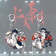 Support Homemade gblock Keychain GAI Zhou Yanshengyu Liu Cong Kung Fu Fat Pendant New Style Merchand
