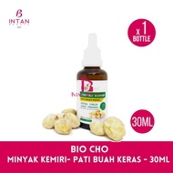 BIO CHO Minyak Kemiri 30ml /50ml (minyak rambut lelak serum rambut gugur Minyak Buah Keras)