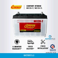 [ Installation Provided ] NX120-7 | NX120-7L Century Hybrid (Wet) Car Battery Bateri Kereta