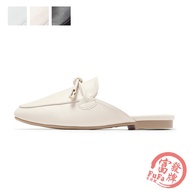 Fufa Shoes [Fufa Brand] Temperament Tie Knot Gold Jewelry Children Mules Girls
