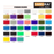 SAMURAI SPRAY STANDARD COLOURS 3 - 27/162 - 28 - 29/109A - 30/109 - 31/231 - 32 - 34 - 35 - 37/323 -