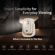 MH GADGET BEAM Smart Home Projector Built-in TV Box YouTube Netflix