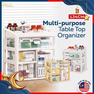 THE 27/32L Multifunctional Desktop Drawer Storage Organizer Comestic Medicine Drawer Storage Box