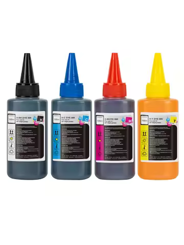 hp universal dye refill ink kit for all HP printer ink cartridges and ink tank for 305xl 304xl 302xl