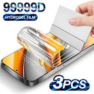 Honor400 3Pcs 9999D Full Cover HD Clear Matte Soft Hydrogel Film For Honor X60 GT 400 Pro Lite Play 