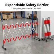 1.2m Foldable Barrier Fence | Reflective, Bright-Colored Portable Safety Barrier | Road Barrier | Qu