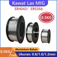 ER5356 ER4043 Kawat Las MIG 7kg Aluminium Alu 0.8mm 1.0mm 1.2mm Almunium MIG Wire Kawat Las Aluminiu