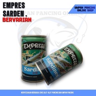amisan empres tuna dan sarden sebagai campuran umpan pancing