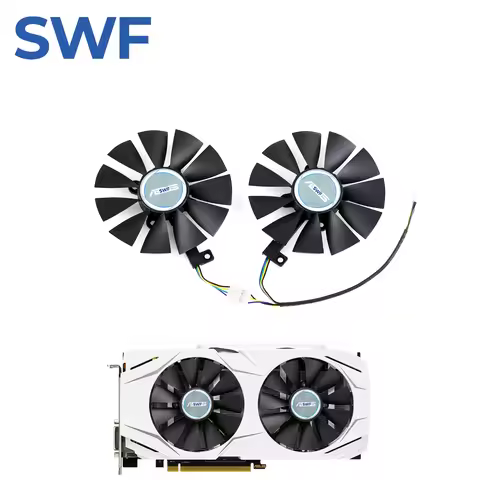 87MM PLD09210S12HH Cooling Fan For ASUS GTX 1060 1070 RX 480 Graphics Card Cooler Fan FDC10U12S9-C T