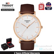 [Official Warranty] Tissot T109.610.36.031.00 Men's Everytime Large Quartz Leather Strap Watch T1096103603100  (watch for men / jam tangan lelaki / tissot watch for men / tissot watch / men watch)