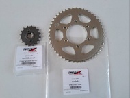 โซ่ขับ 428-132LE สเตอร์หน้า (428-16T) สเตอร์หลัง GPX GR200R 4วาล์ว 4V ของแท้เบิกศูนย์