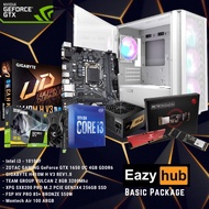 Basic Package Gaming PC Set# Intel® Core™ i3 10100F #ZOTAC GAMING GeForce® GTX 1650 OC