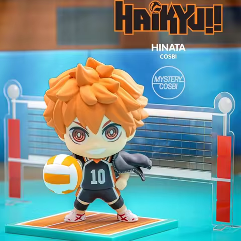 New Genuine Hot Toys Haikyuu Series Blind Box Hinata Shoyo Mini Trendy Toys Ornament Festvial Gift S