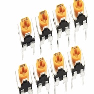 Horizontal WH06-2C Adjustable Resistor Potentiometer 1K/2K/5K/10K/100K 102 103 104 Yellow