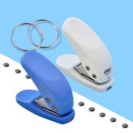 Single Hole Puncher Mini Manual Round Hole Small Puncher Stationery Binding A4 Paper File Card Photo