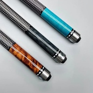 Matte Black Pool Cue Large Tip 8 Ball 9 Ball American Billiard Professional Club Cue Snooker Accesso